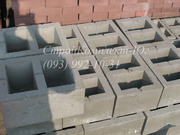 Блоки бетонные стеновые 300х200х400 мм